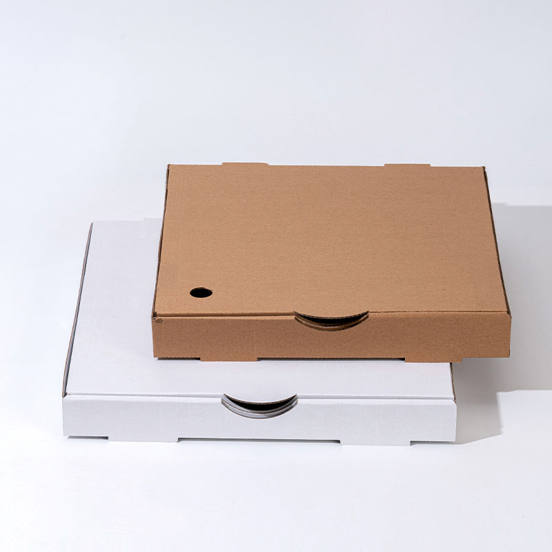 Oluklu kağıt pizza kutusu
